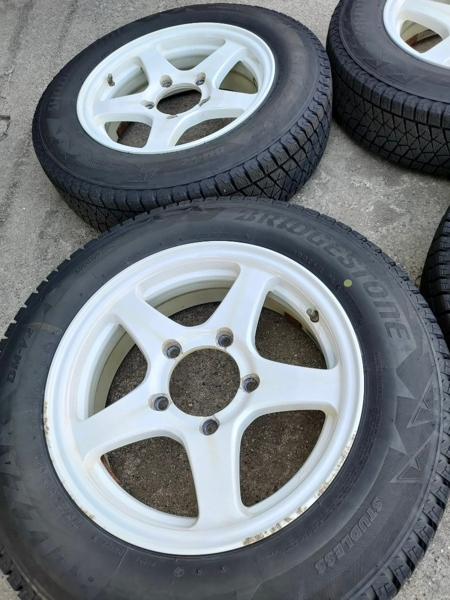 ☆ジムニー ☆175/80R16 ☆スタッドレス☆ ブリジストン☆DM-V2☆ 175