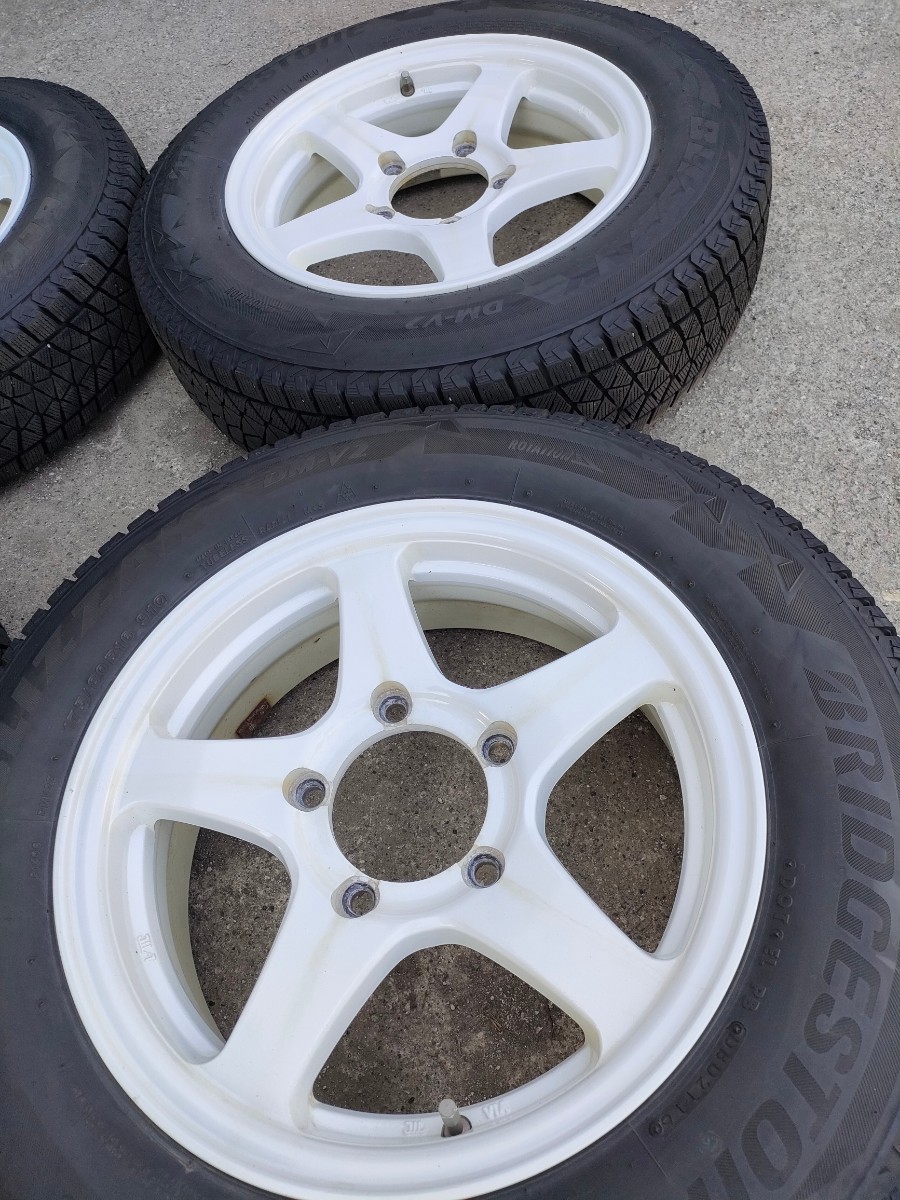 ☆ジムニー ☆175/80R16 ☆スタッドレス☆ ブリジストン☆DM-V2☆ 175