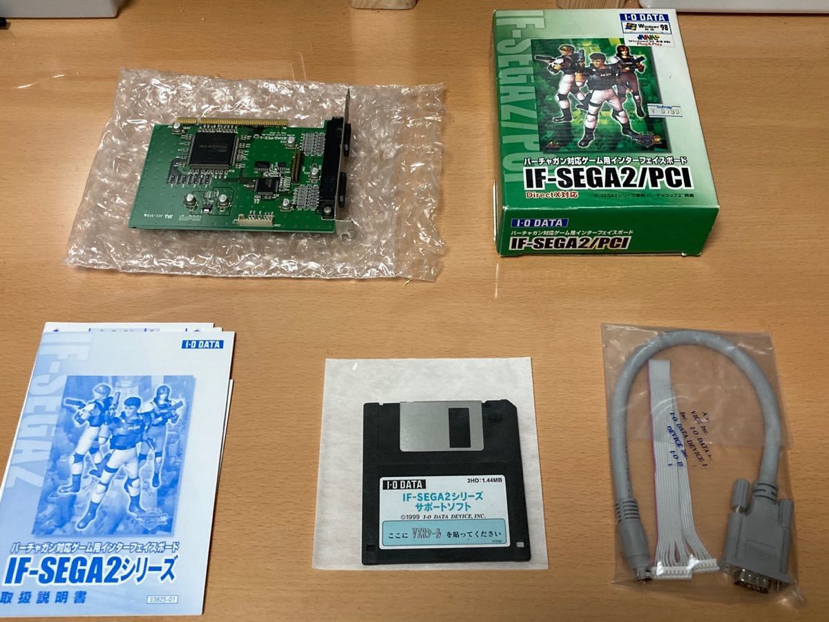 IF-SEGA2⁄PCI インターフェイスボード サターンパッド接続機器 IF