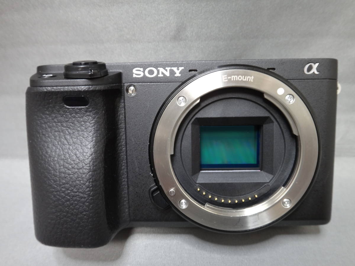 SONY ソニー ミラーレス一眼 α6300 ボディ ブラック ILCE-6300 中古品 