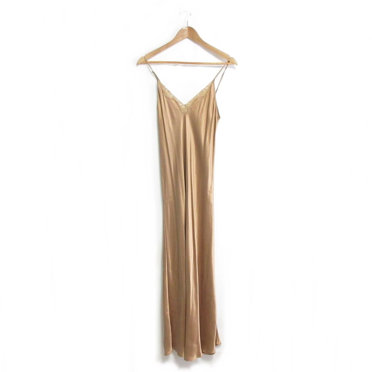美品 Mes Demoiselles メドモワゼル シルク100％ レース ノースリーブ 