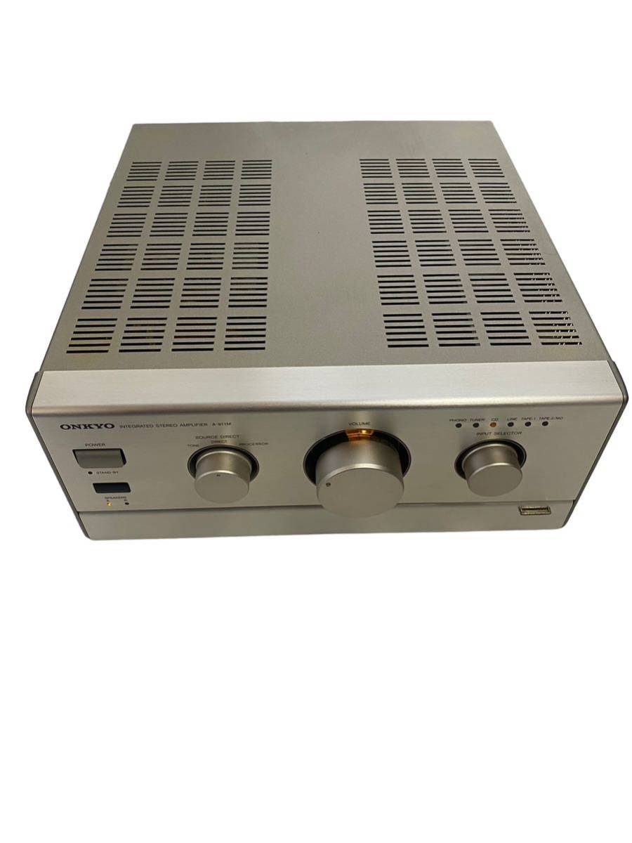 整備済 程度良 ONKYOオンキョー INTEC275アンプ A-911M取説付 【公式通販】