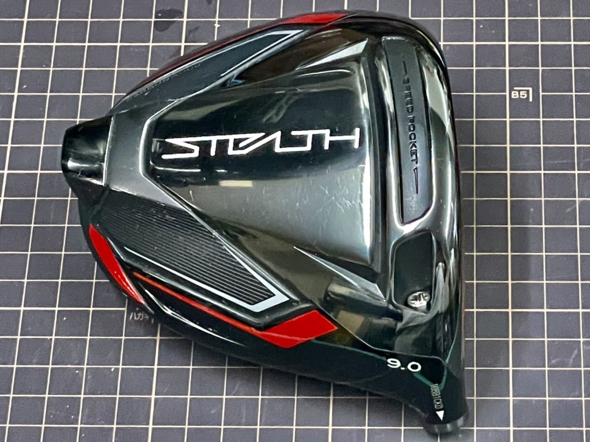 美品　ステルス　９度　ヘッド　ヘッドカバー　レンチ