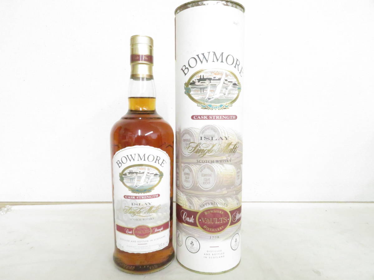未開栓 古酒 BOWMORE ボウモア 旧ボトル カモメラベル カスク