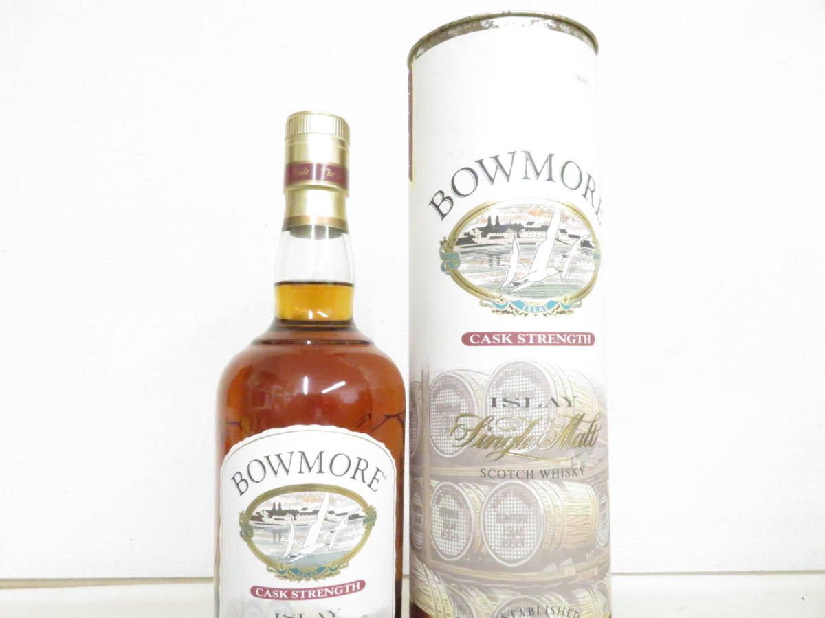 未開栓 古酒 BOWMORE ボウモア 旧ボトル カモメラベル カスク