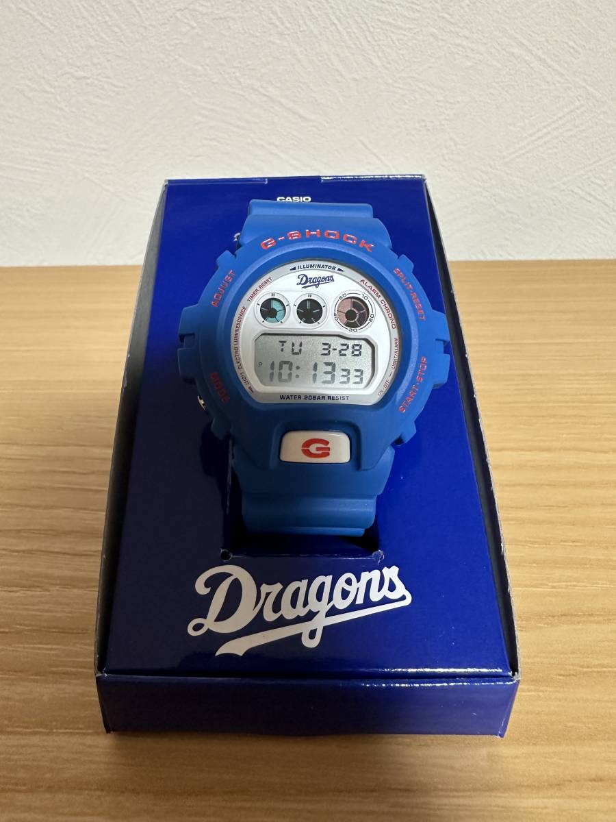 CASIO G-SHOCK 中日ドラゴンズ 2019年モデル DW-6900FS