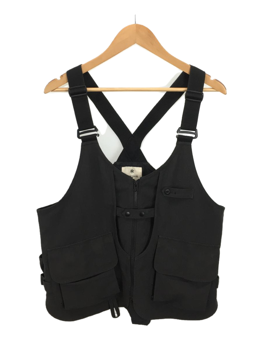 snow peak TAKIBI Vest スノーピーク 焚き火ベスト 黒 TAKIBI