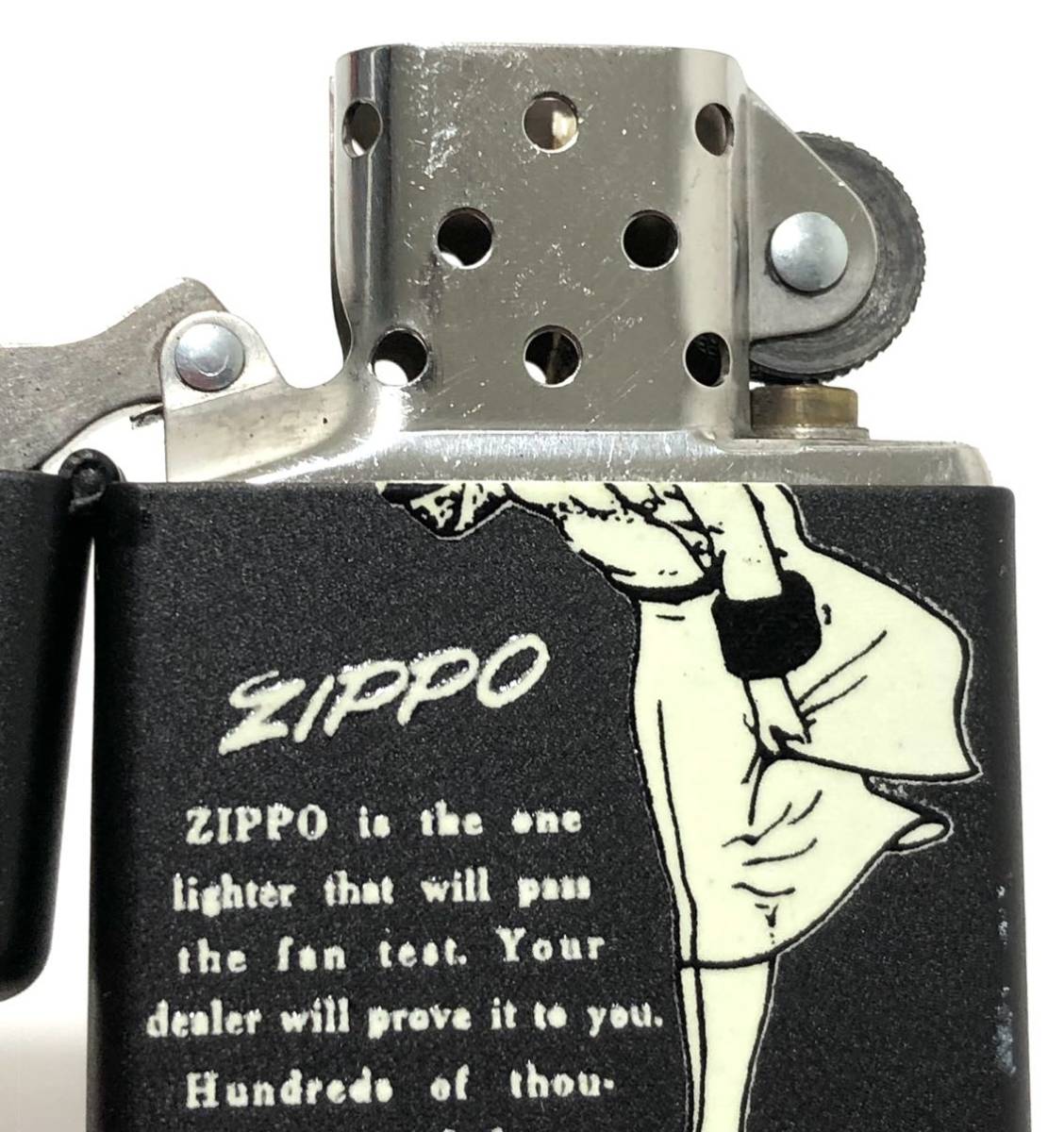 【ZIPPO/ジッポー 蓄光《WINDPROOF BEAUTY/ウィンド ビューティ》WINDY/ウィンディ】ジッポライター 