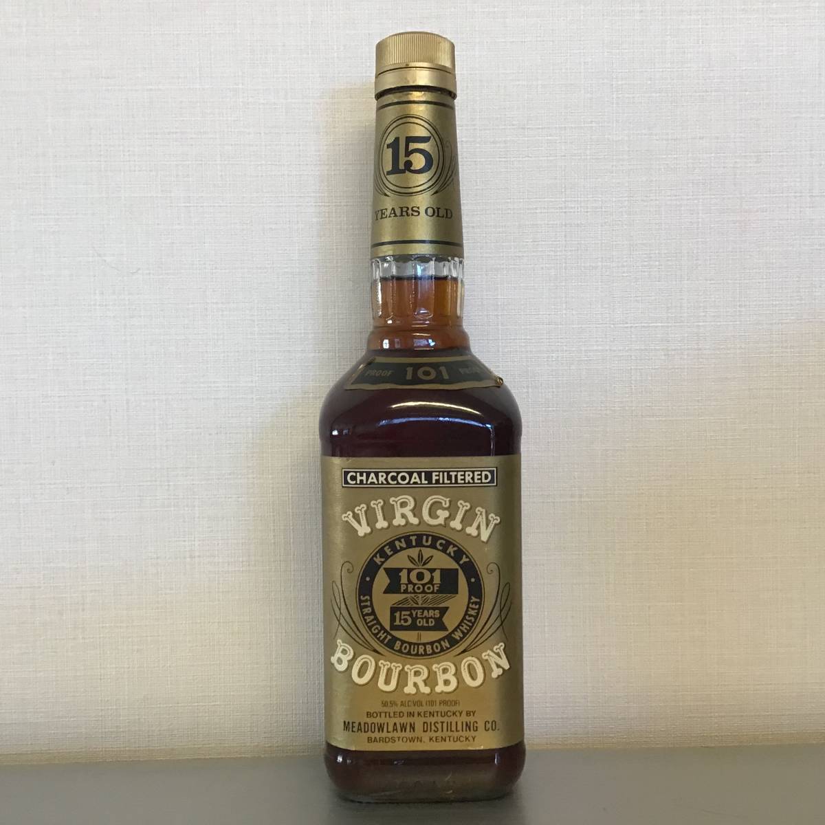 15年 VIRGIN 750ml BOURBON バーボン 50.5度 ヴァージンバーボン 