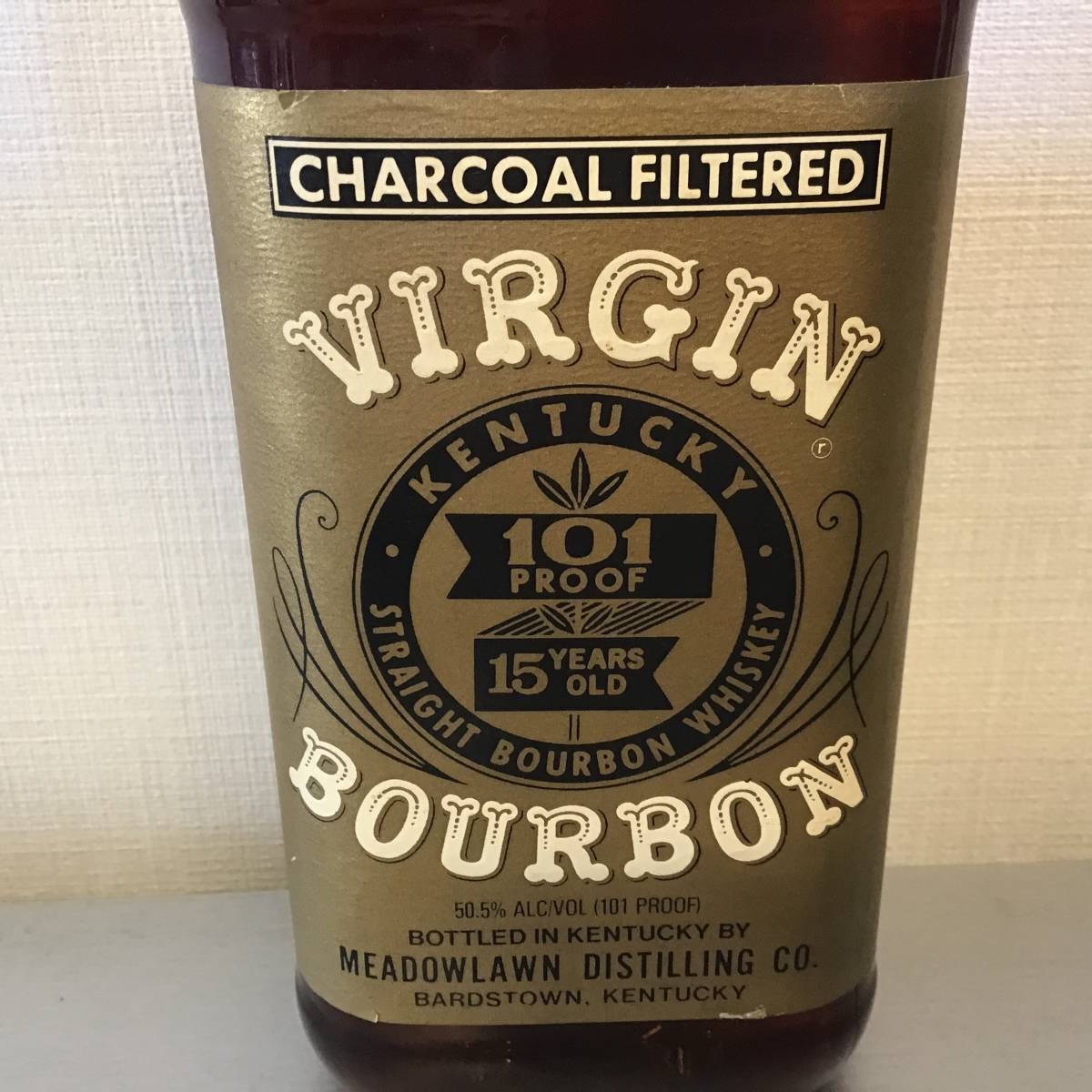 15年 VIRGIN 750ml BOURBON バーボン 50.5度 ヴァージンバーボン 
