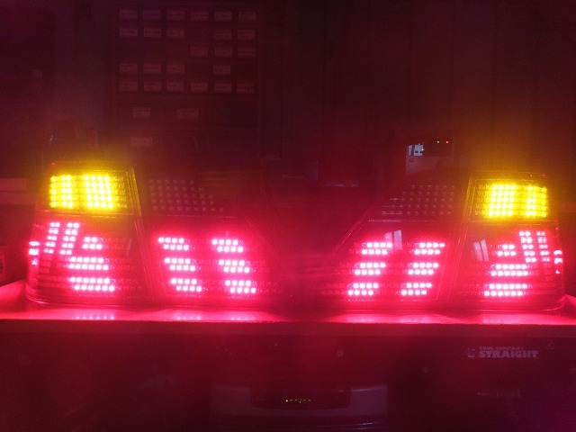18 クラウン 後期 純正 テール LED W流星 加工品 ゼロ クラウン