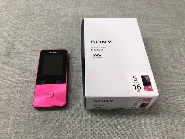 【赤字超特価，豊富な】 品 SONYソニー デジタルミュージックプレーヤー NW-S315 WALKMAM Sシリーズ 容量16GB イヤホン付属なし 管理番号：049111(本体)｜売買されたオークション情報、yahooの商品情報をアーカイブ公開 - オ ソニー