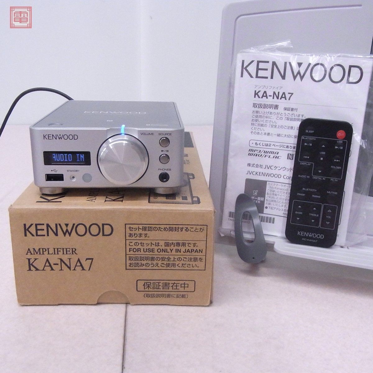 ケンウッド KENWOOD KA-NA7 プリメインアンプ 元箱・取説付【20 KA-NA7