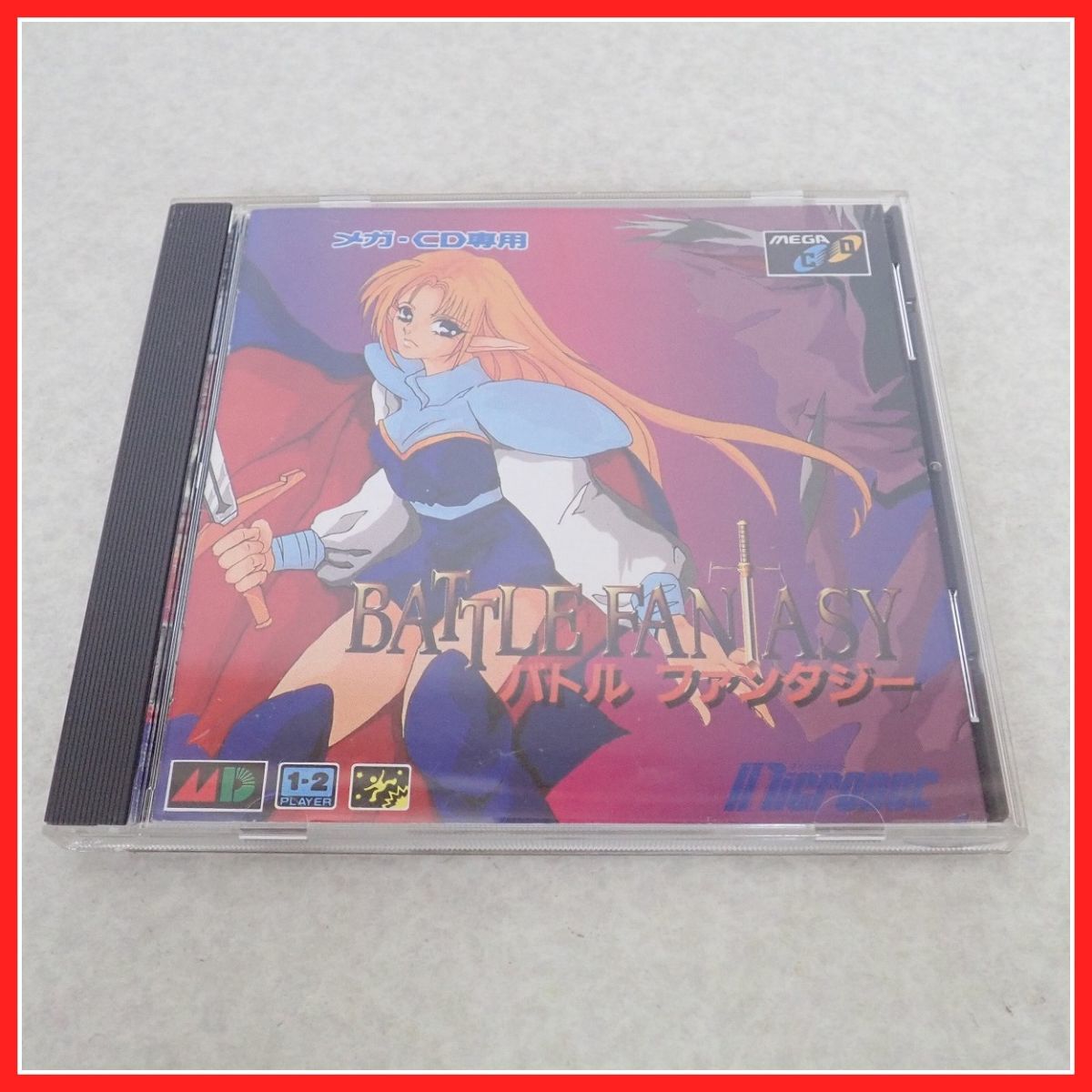 ◇動作保証品 MD メガCD BATTLE FANTASY バトル ファンタジー Micronet 
