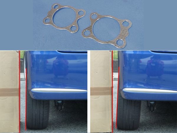 ■TNM■ ダイハツ車用 リア キャンバープレート約1.5度(全面接触式)(工具付き) ダイハツ車用 リア □TNM□ 全面 ミラ L275
