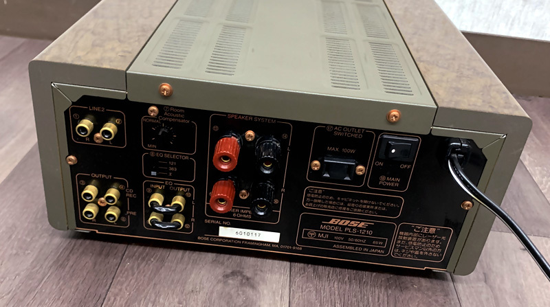 BOSE ボーズ CDプレーヤー PLS-1210 + MDデッキ MDW-1 + スピーカー