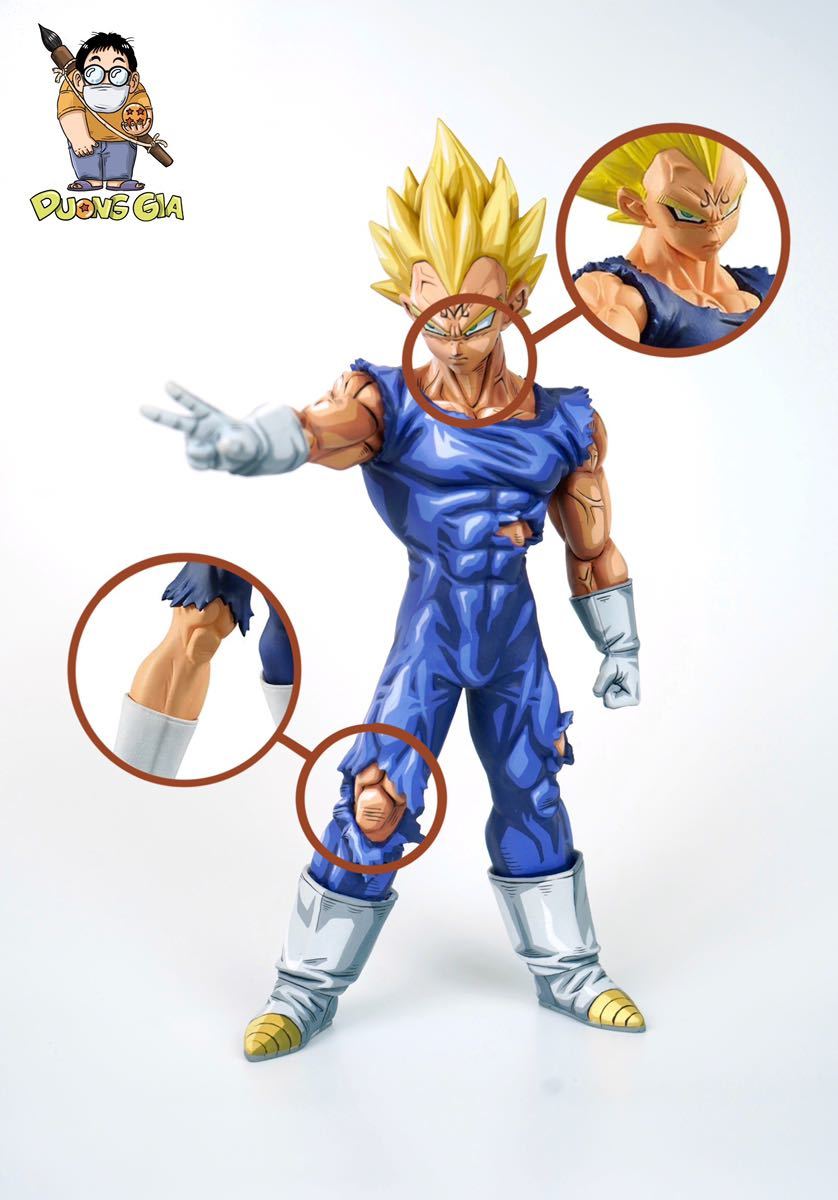 ドラゴンボール 魔人ベジータ リペイント リペイント☆魔人ベジータ 一