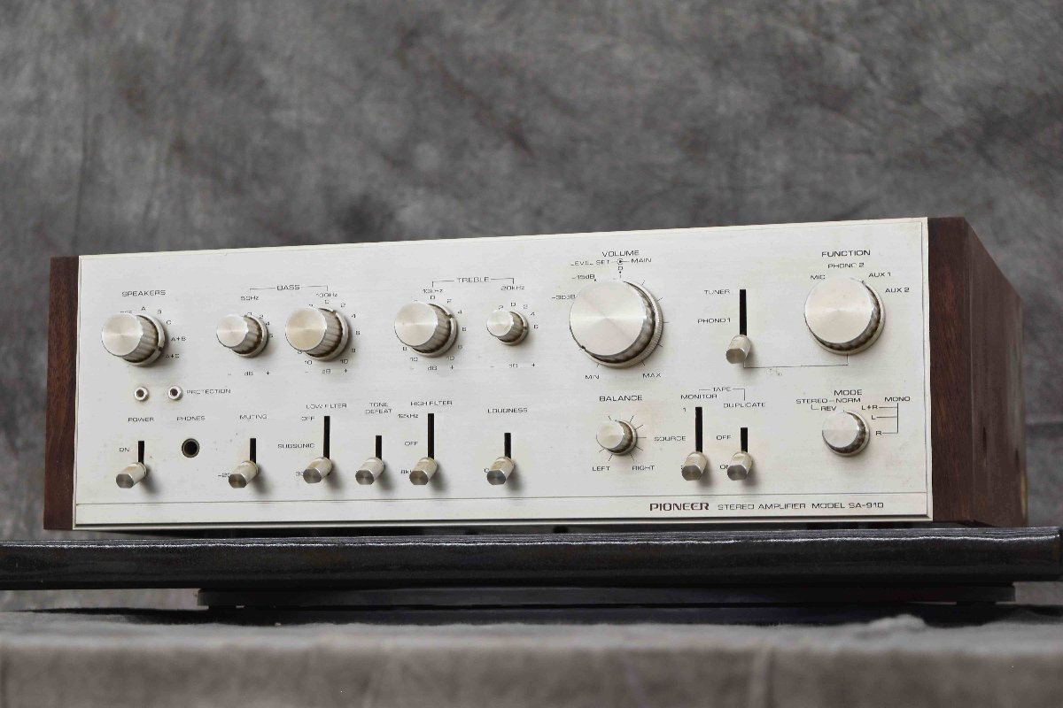 プリメインアンプ SA-910 Pioneer PIONEER EE09312ジャンク Yahoo