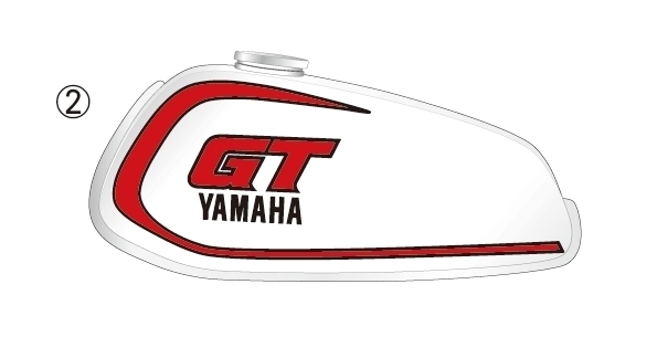 ヤマハミニトレGT50・80（1979）デカールセット① 公式通販 Yahoo