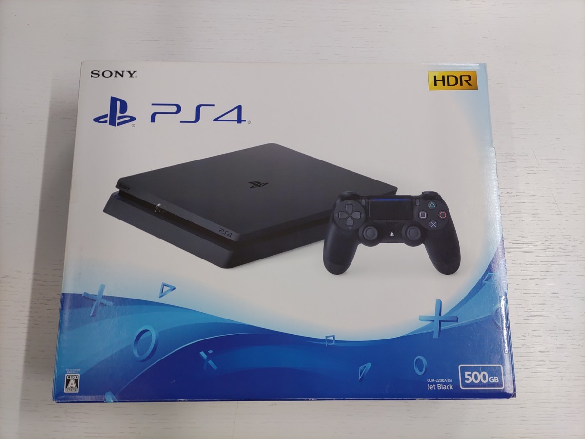 PlayStation4 ジェット・ブラック 500GB CUH2200a 【公式通販】