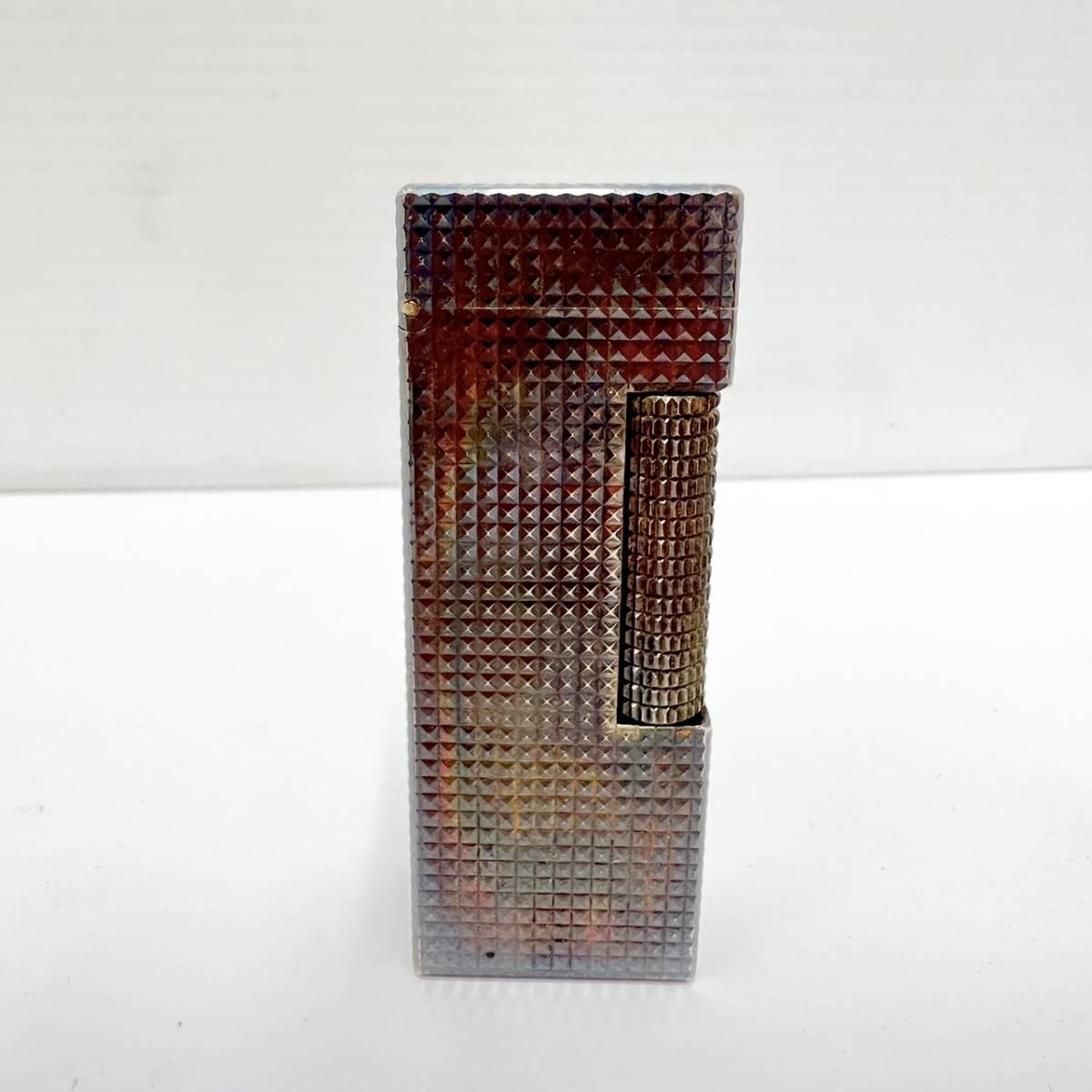 10203/ dunhill ダンヒル ライター シルバー 銀 喫煙具 ケース付き