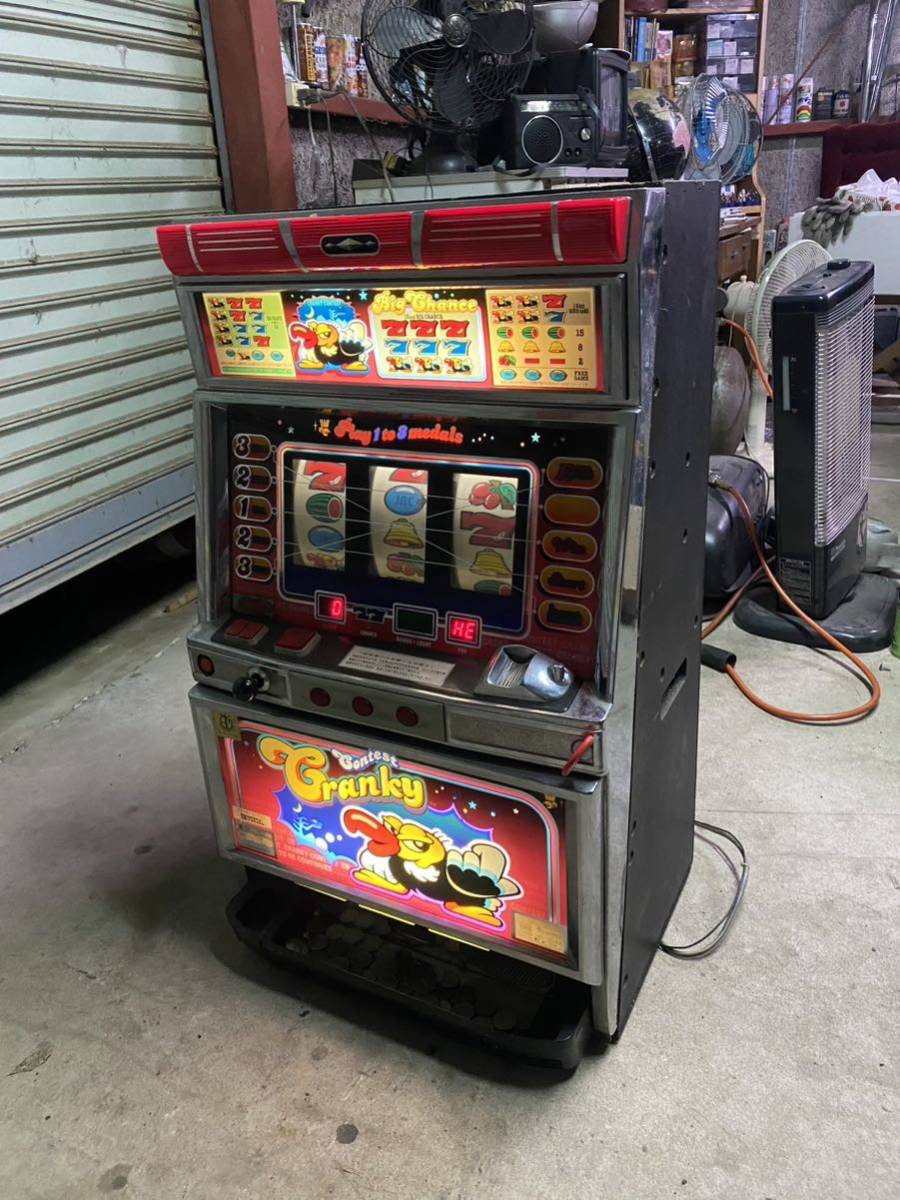 パチスロ実機】クランキーコンテスト (中古/ジャンク) パチスロ実機