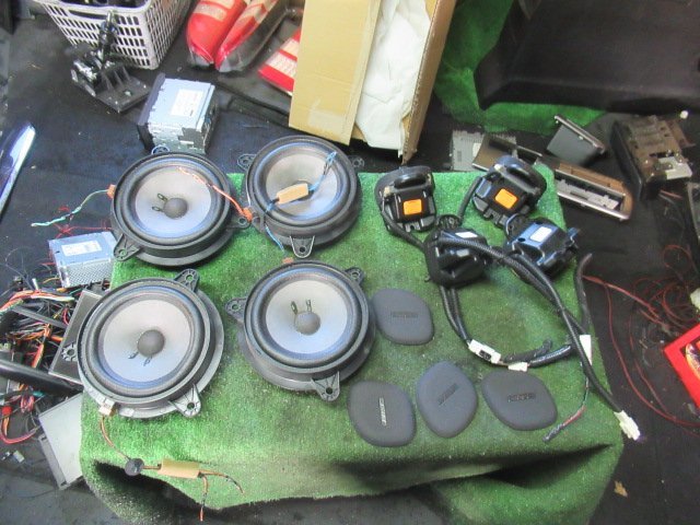 (A02675-E)フーガ（PY50）後期型★純正★BOSE★スピーカー★アンプ★サブウーハーセット★19点★動作確認済み