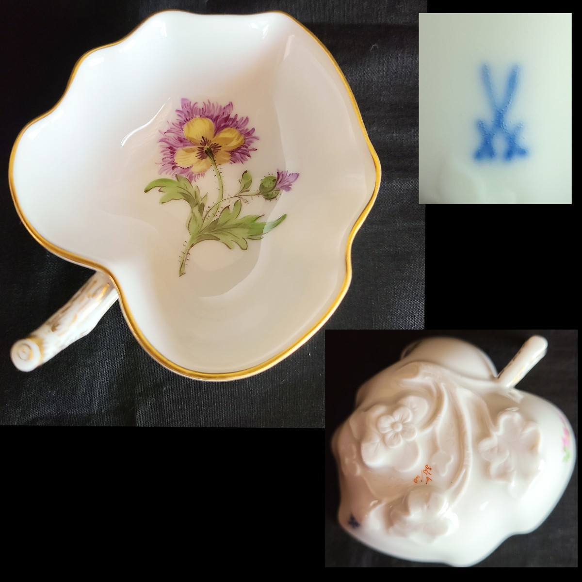 Meissen マイセン/※日本未発売 限定品 1級品 飾り皿 レリーフ B Meissen