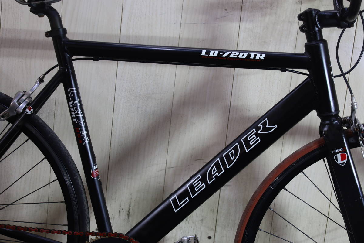 人気良品!LEADER LD-720TR 700C アルミ 560mm ピストバイク 人気良品!LEADER LD-720TR 700C アルミ 560mm ピストバイク