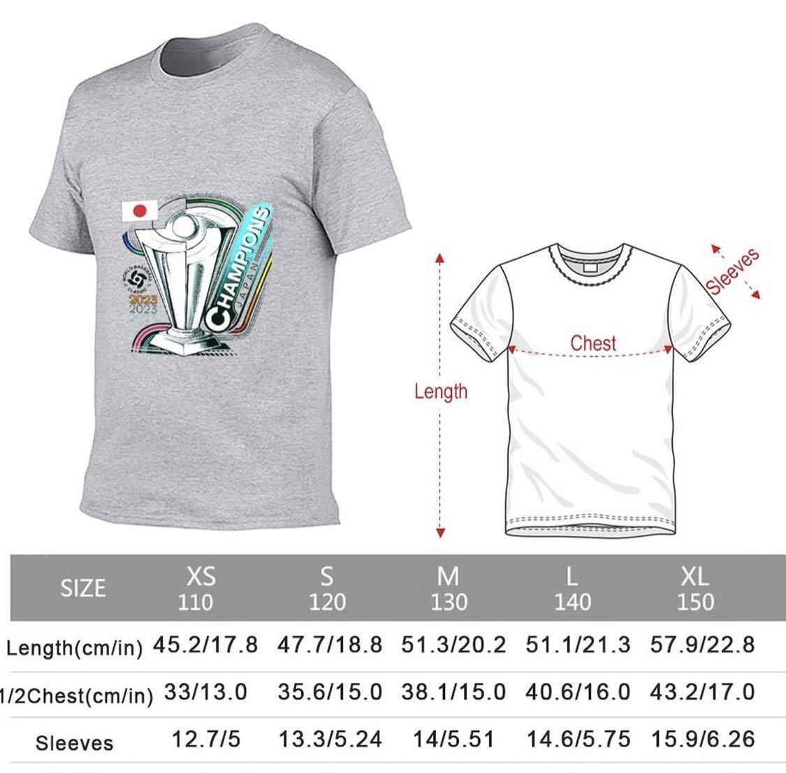 Lサイズ WBC 2023 チャンピオンTシャツ 侍ジャパン 大谷翔平 2023 WBC