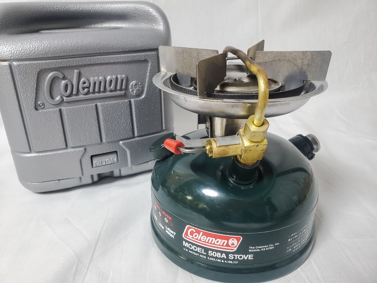 超激得，2025 Coleman コールマン508A ストーブ 94年 STOVE シングル
