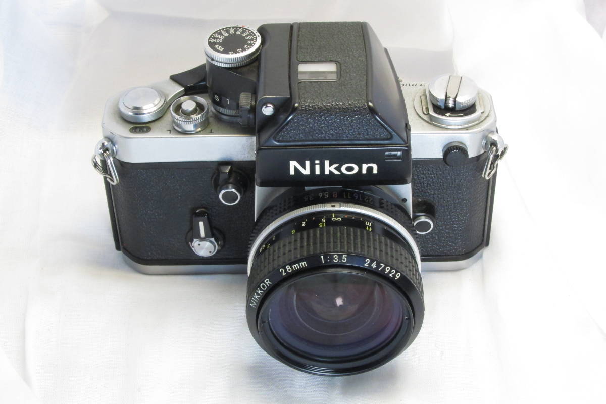 Nikon F2 Photomic NIKKOR 1:3.5 28mm ニコン メカニカルカメラ