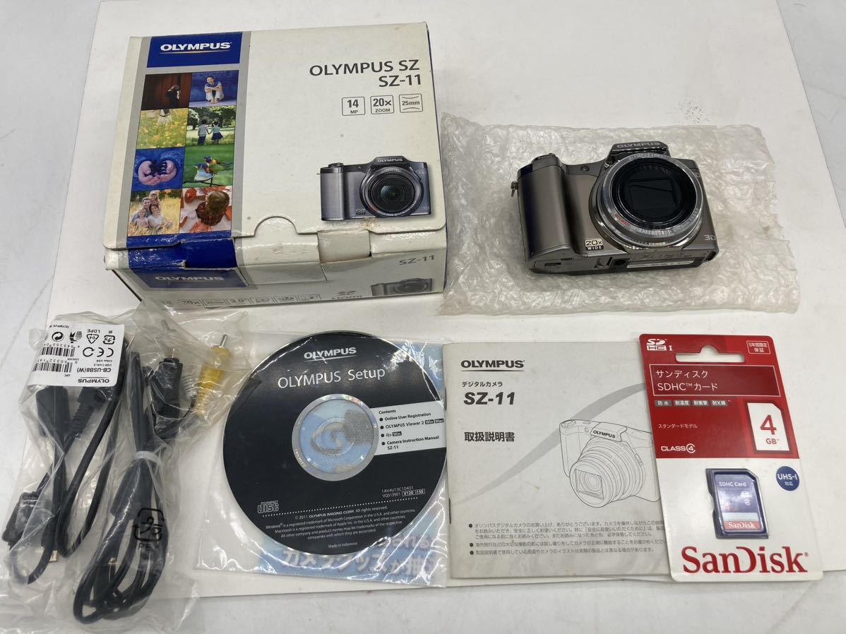 カメラ OLYMPUS オリンパス SZ-11 デジタルカメラ 付属品完備