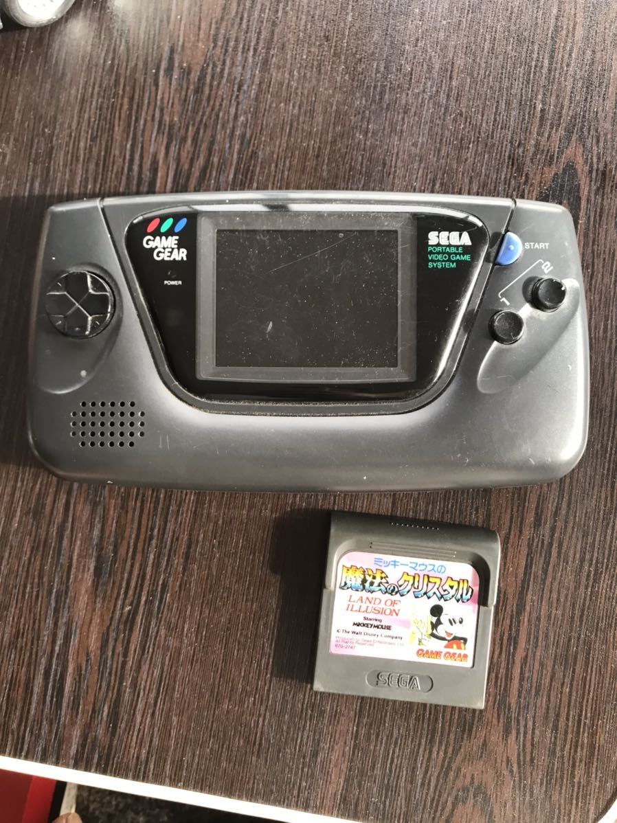 ゲームギア 本体 ジャンク品 ソフト4本 セット 1990年発売 その他機種