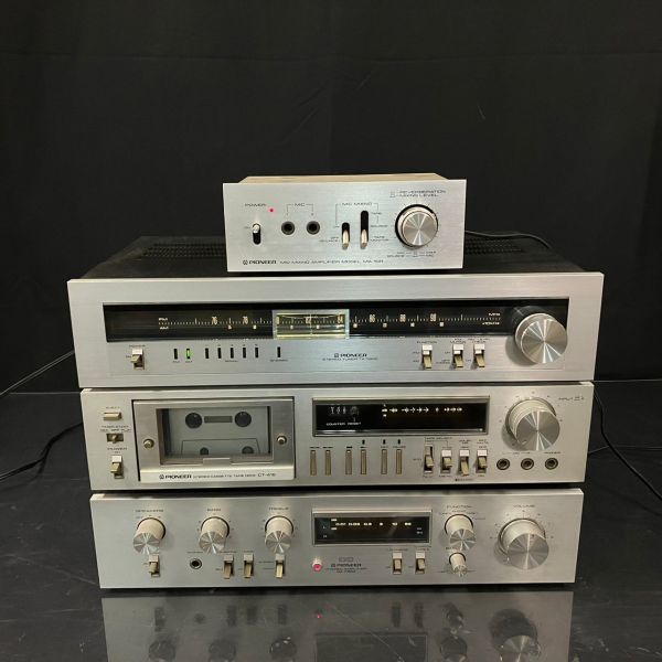 DDb938Y14 PIONEER SA-7900 TX-7900 CT-415 アンプ チューナー カセットテープデッキ セット パイオニア PIONEER MA-10R 音響