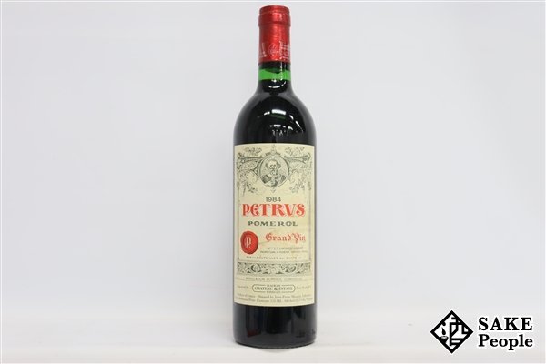 ワイン Chateau Petrus1984 □注目! シャトー・ペトリュス 1984 750ml 12.3％ フランス ボルドー