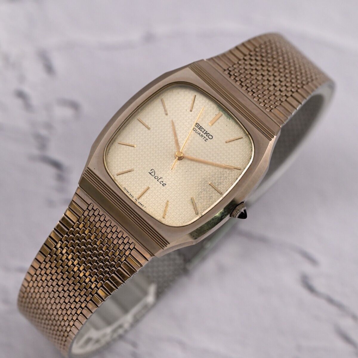 SEIKO】セイコー DOLCEドルチェ QUARTZ Ref.5931-5450 30mm/5.7mm NSAG