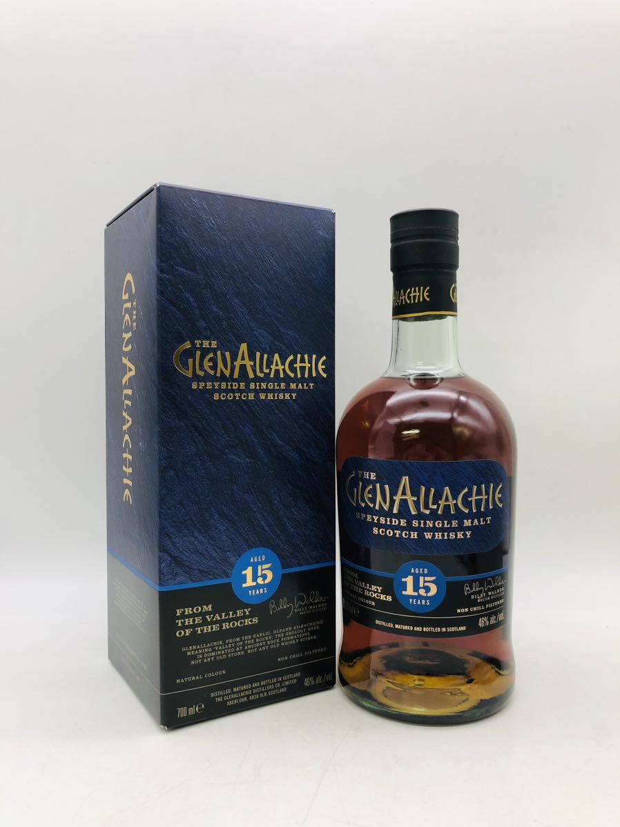 未開栓】GLEN ALLACHIE グレンアラヒー 15年 シングルモルトスコッチ