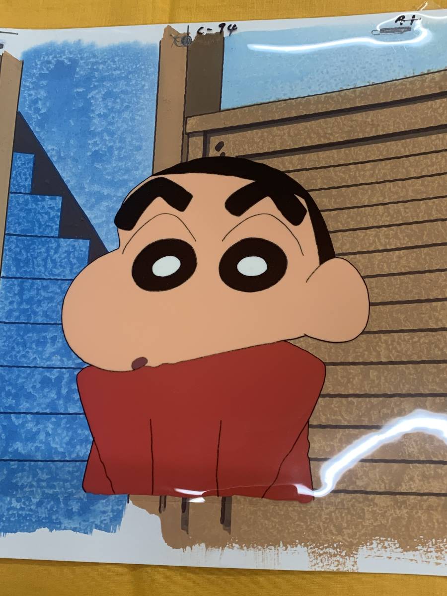 ✨セル画☆クレヨンしんちゃん☆庭のシーン 【13262】 セル画 クレヨン