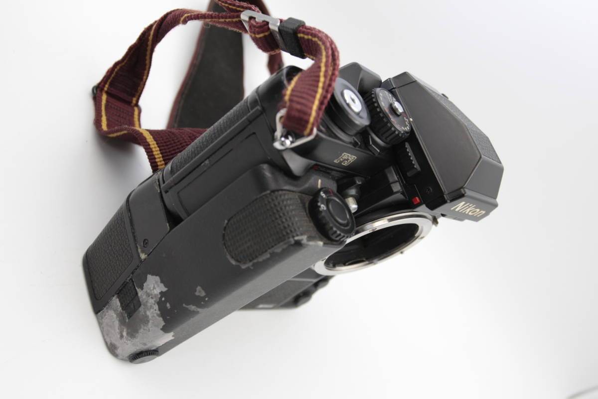 Nikon F3 モータードライブ MD-4 nikkor 55mm f2.8 Nikon F3 モーター