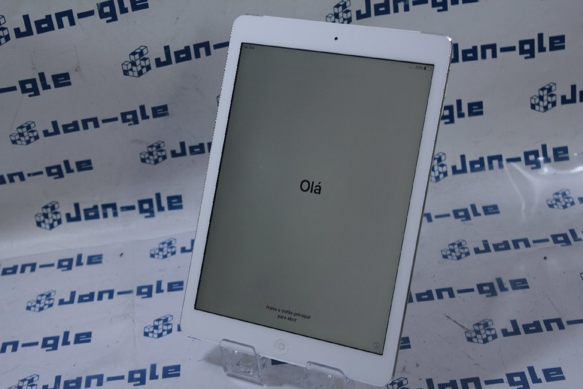 ◇Apple Softbank iPad Air Wi-Fi+Cellular 16GB MD794J/A [シルバー] 格安1円START!! J457544 BL