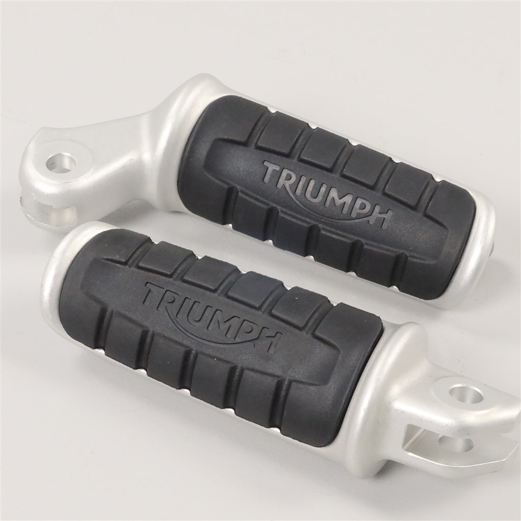 ◎トライアンフ/ボンネビル T120 純正 ステップ/ペグ 左右SET 美品 