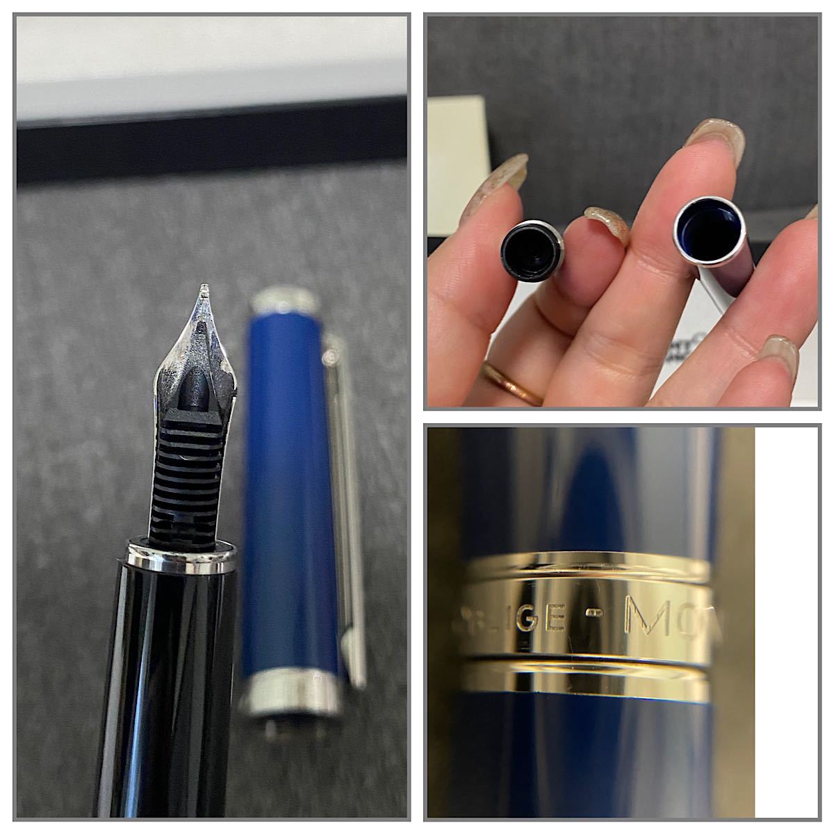 レア 貴重 MONTBLANC モンブラン 万年筆 筆記用具 ノブレス オブ