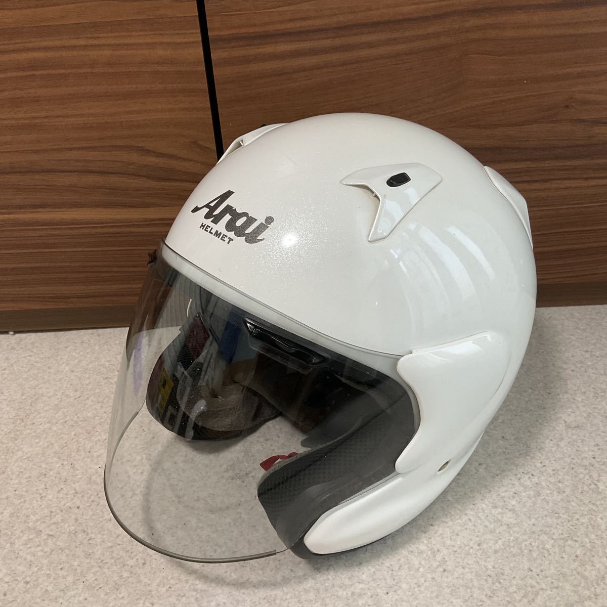 アライ Arai MZ-F グラスホワイト 59-60 (Lサイズ) 未使用品 Arai アライ MZ-F GLASS WHITE グラス ホワイト 59.60サイズ 【公式通販】