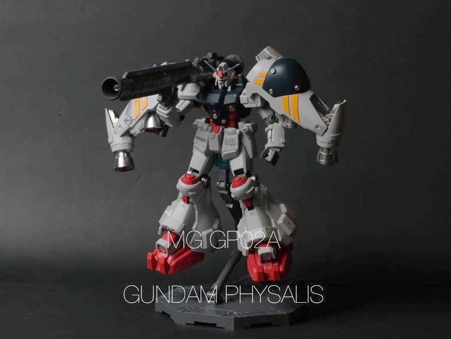 MG ガンダム 試作2号機 サイサリス 全塗装 完成品 ガンプラ「MG 1/100