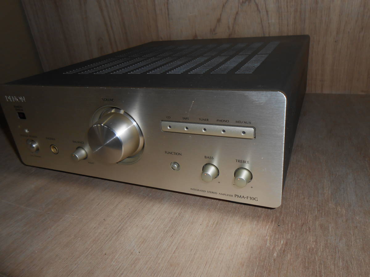 77.- DENON PMA-F10G ステレオアンプ DENON ステレオ工房 ポニー