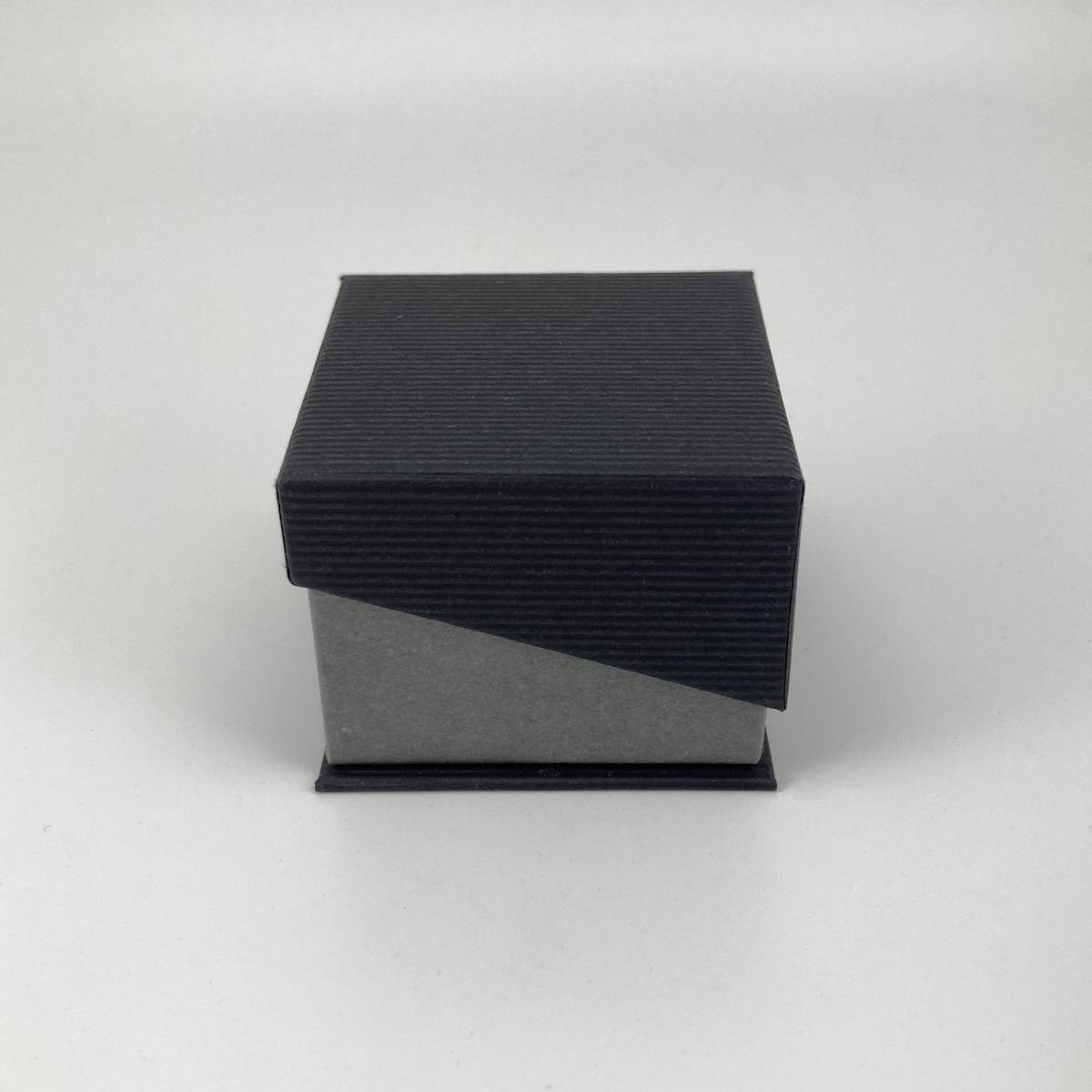 【未使用】ギフトボックス ペーパー黒12個セット 50×50×40mm リング・ピアス・ペンダント用_3