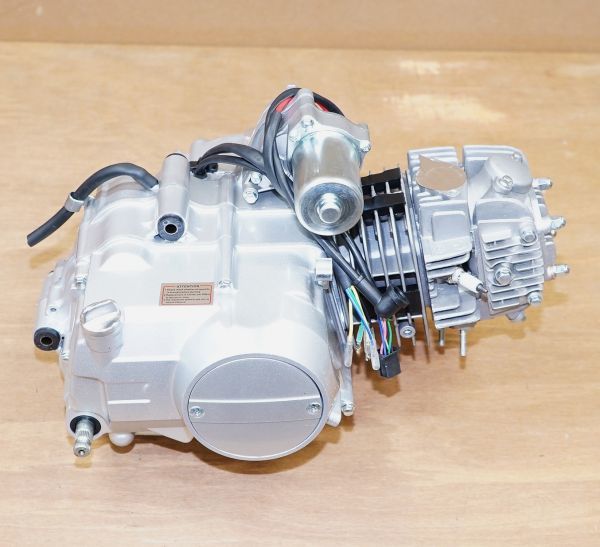新品未使用！遠心クラッチ エンジンASSY 125cc ACSA3 上セル 3速バック付き仕様！キャブレター等付属品多数！四輪バギー ATV等にお勧め 12V