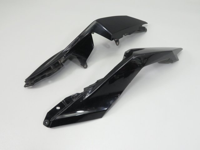 ニンジャ250 EX250L 純正 左右 シートカウル/テールカウル 黒/ブラック