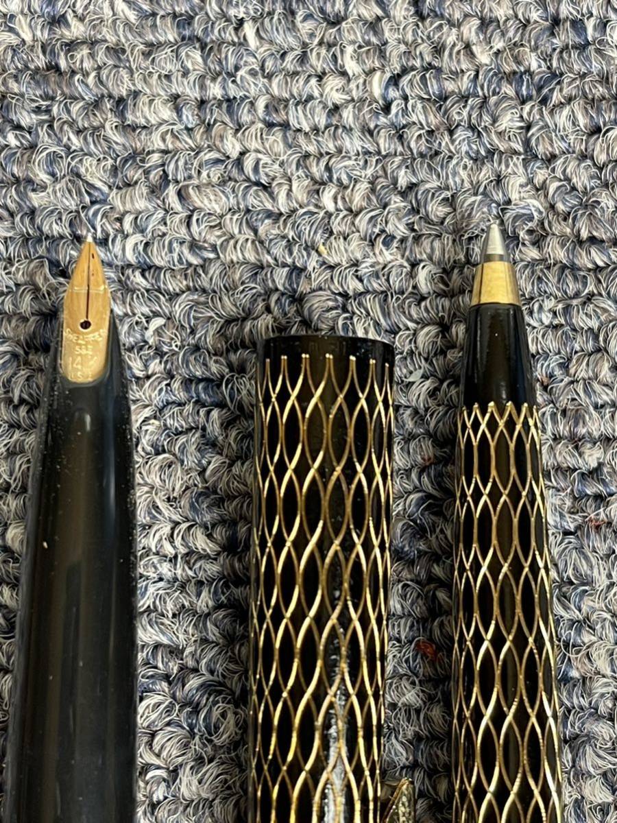 希少 Sheaffer（シェーファー） Medium 万年筆・ボールペン セット